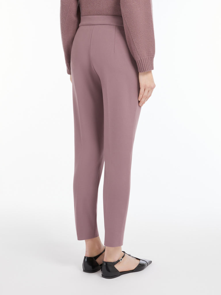 Viscose jersey trousers
