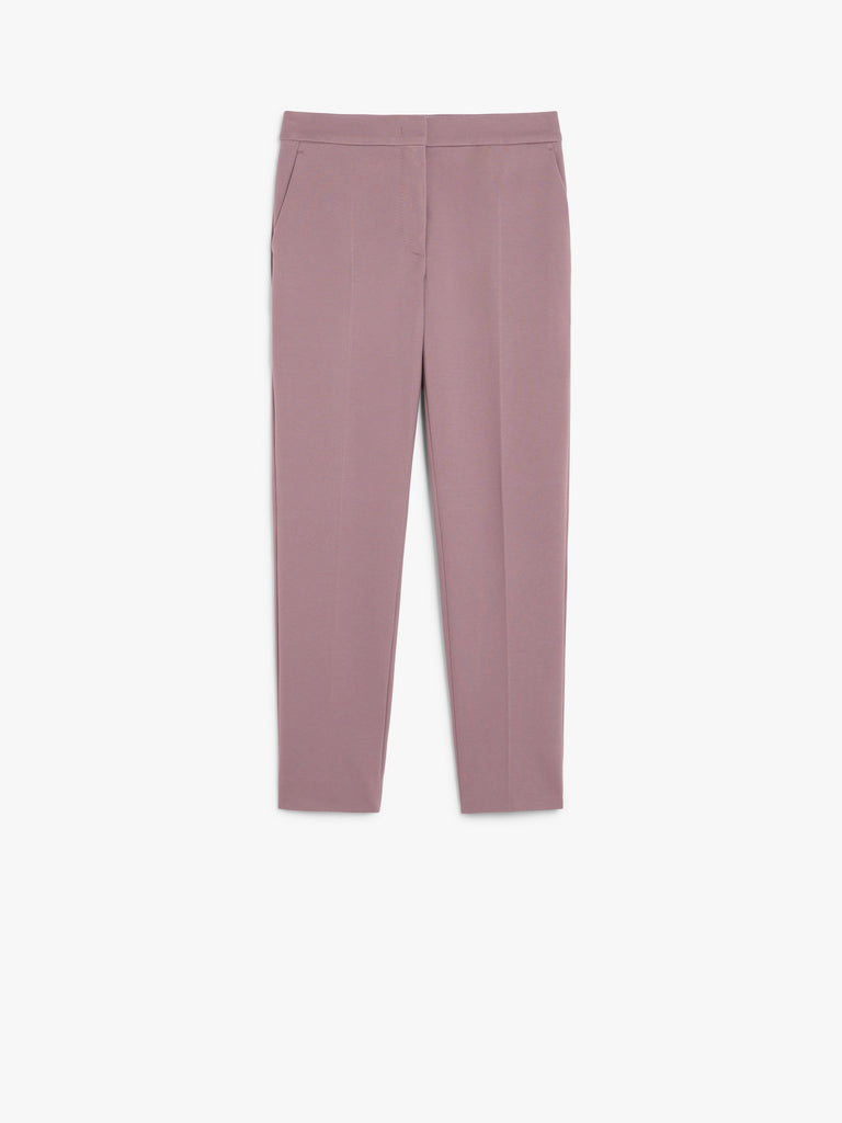 Viscose jersey trousers