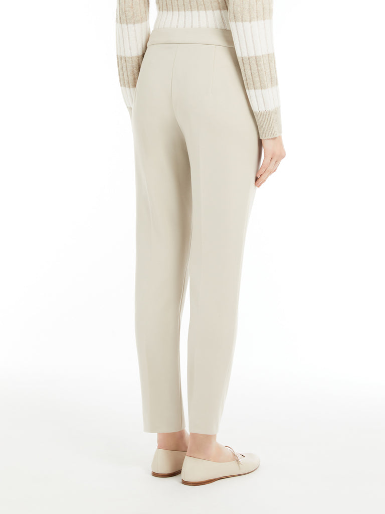 Viscose jersey trousers