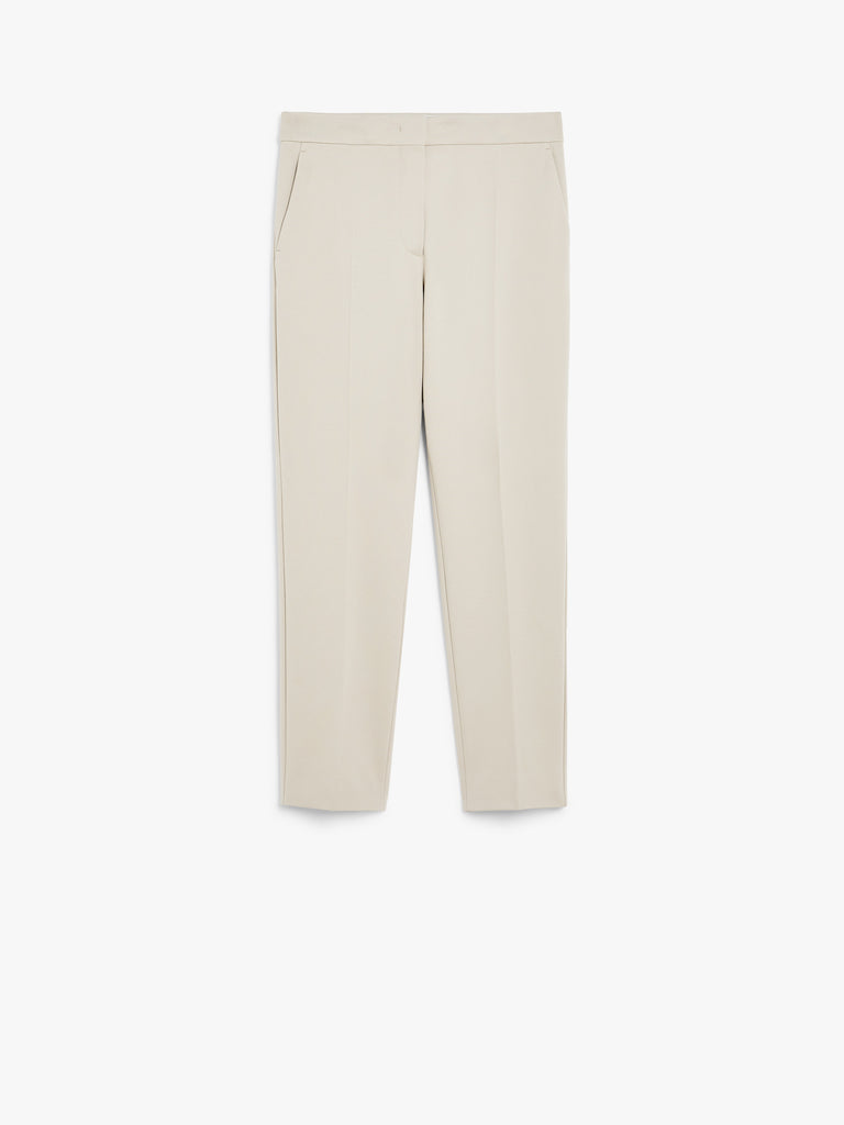 Viscose jersey trousers