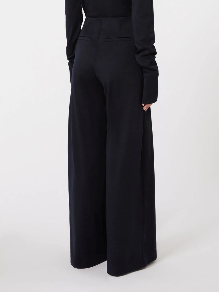 max mara wool jersey trousers