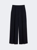 max mara wool jersey trousers for women