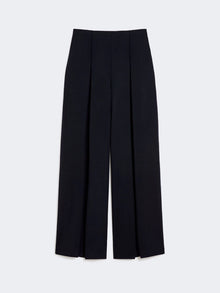 Wool jersey trousers