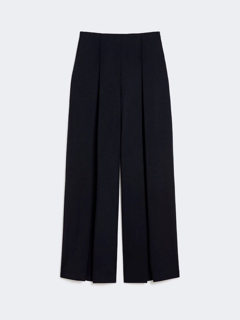 max mara wool jersey trousers