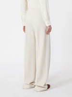 max mara wool piqué trousers for women