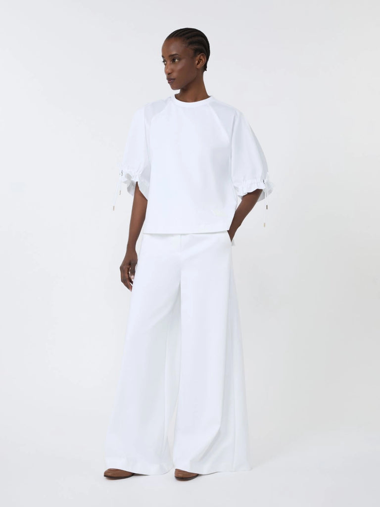 max mara technical jersey trousers
