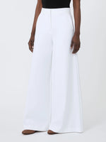 max mara technical jersey trousers for women