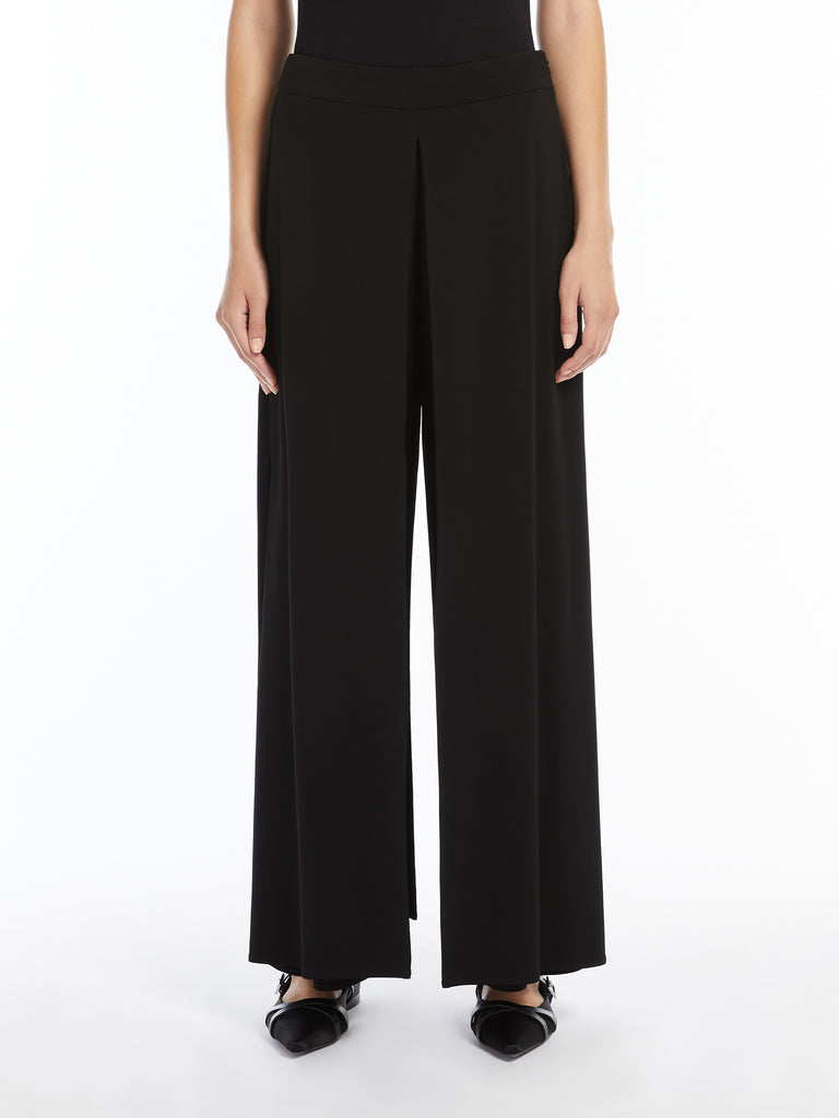 max mara crepe jersey trousers