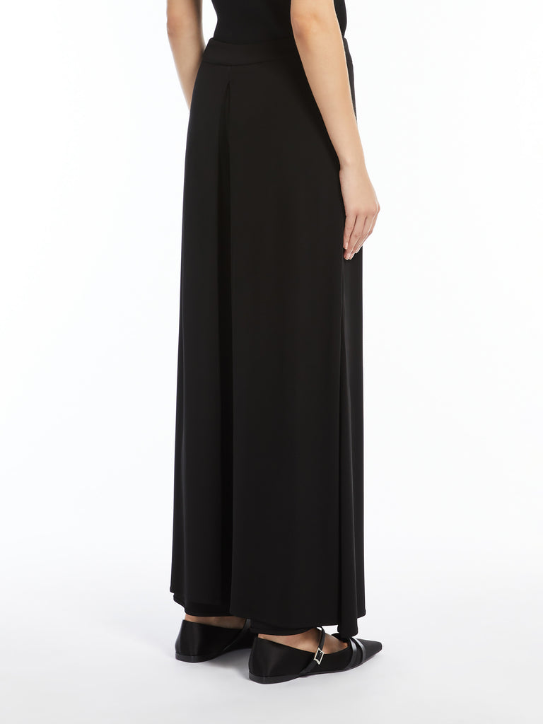 max mara crepe jersey trousers