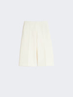 max mara viscose crêpe jersey bermuda shorts for women