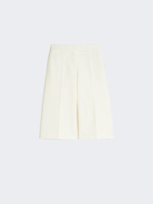 max mara viscose crêpe jersey bermuda shorts for women