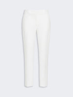 Viscose Jersey Trousers for Women - White - Max Mara UAE