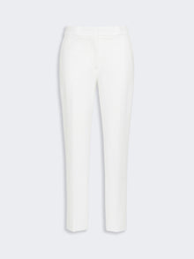 Viscose Jersey Trousers for Women - White - Max Mara UAE