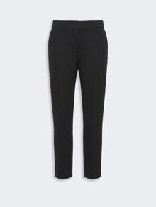 Viscose Jersey Trousers for Women - Black - Max Mara UAE