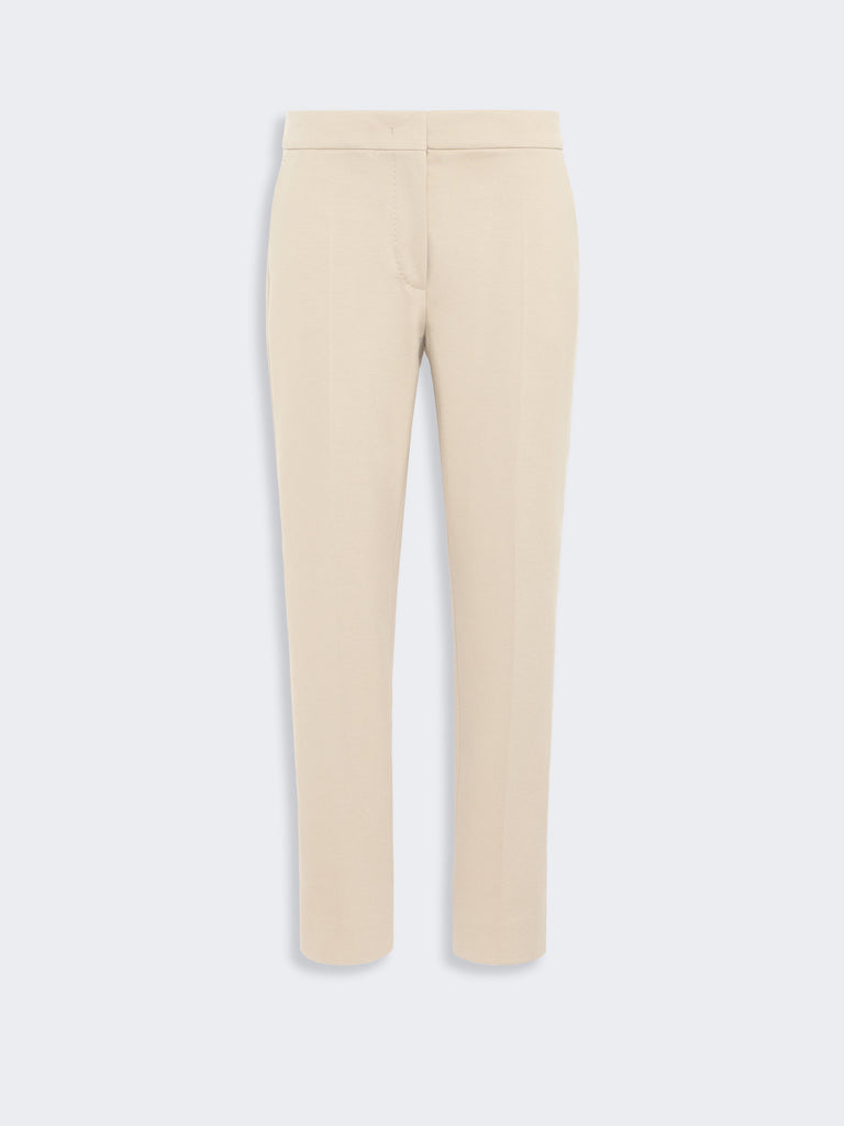 max mara viscose jersey trousers