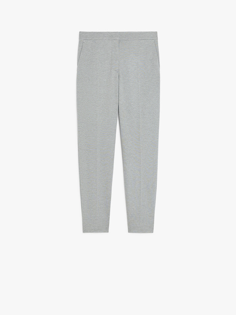 max mara viscose jersey trousers