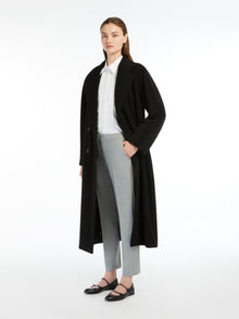 Viscose Jersey Trousers for Women - Medium Grey - Max Mara UAE