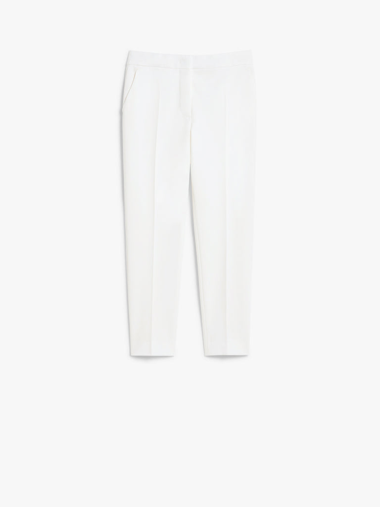 max mara viscose jersey trousers