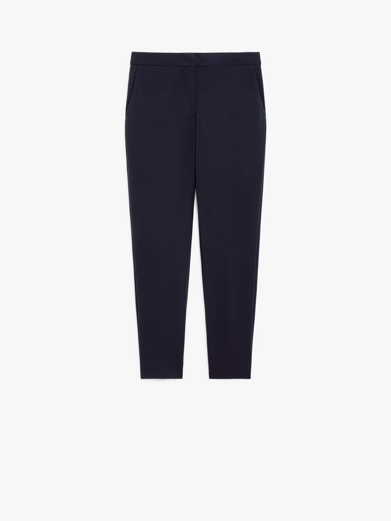 Viscose jersey trousers
