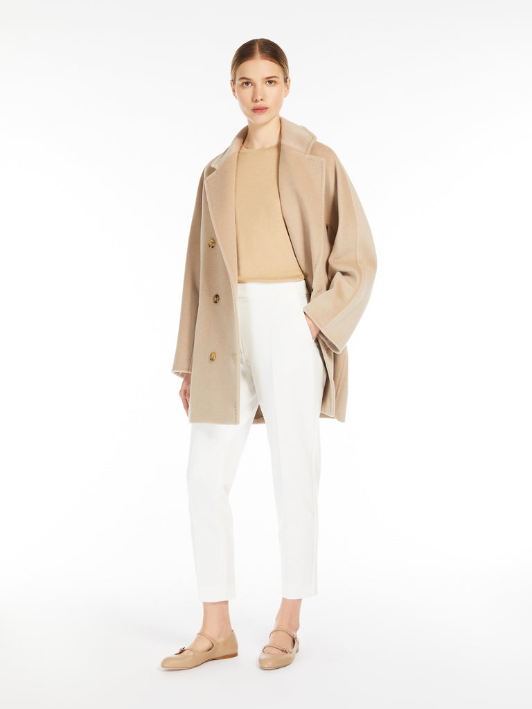 max mara viscose jersey trousers