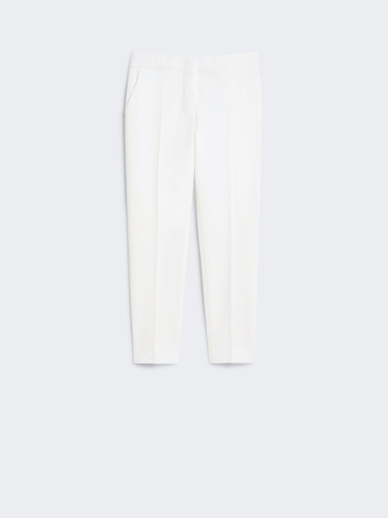 max mara viscose jersey trousers