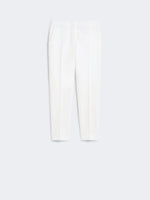max mara viscose jersey trousers for women