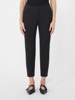Viscose Jersey Trousers for Women - Black - Max Mara UAE