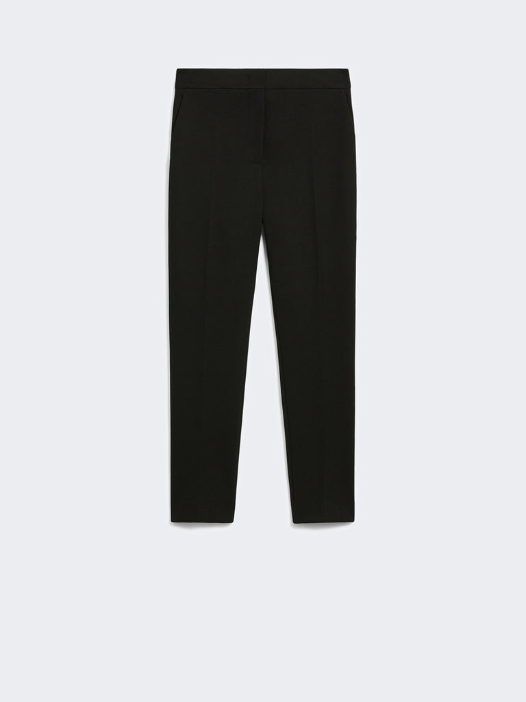 max mara viscose jersey trousers
