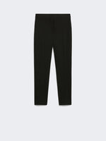 Viscose Jersey Trousers for Women - Black - Max Mara UAE
