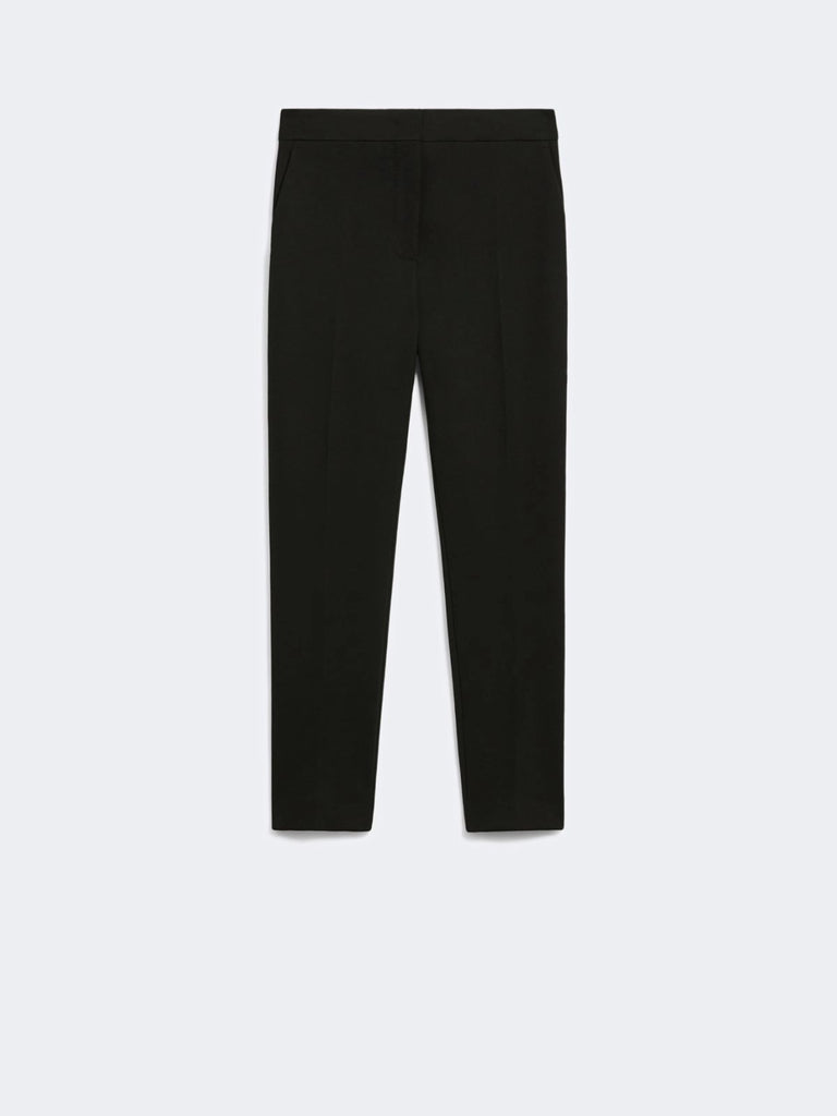 max mara viscose jersey trousers
