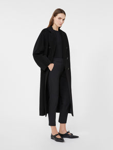 Viscose Jersey Trousers for Women - Black - Max Mara UAE