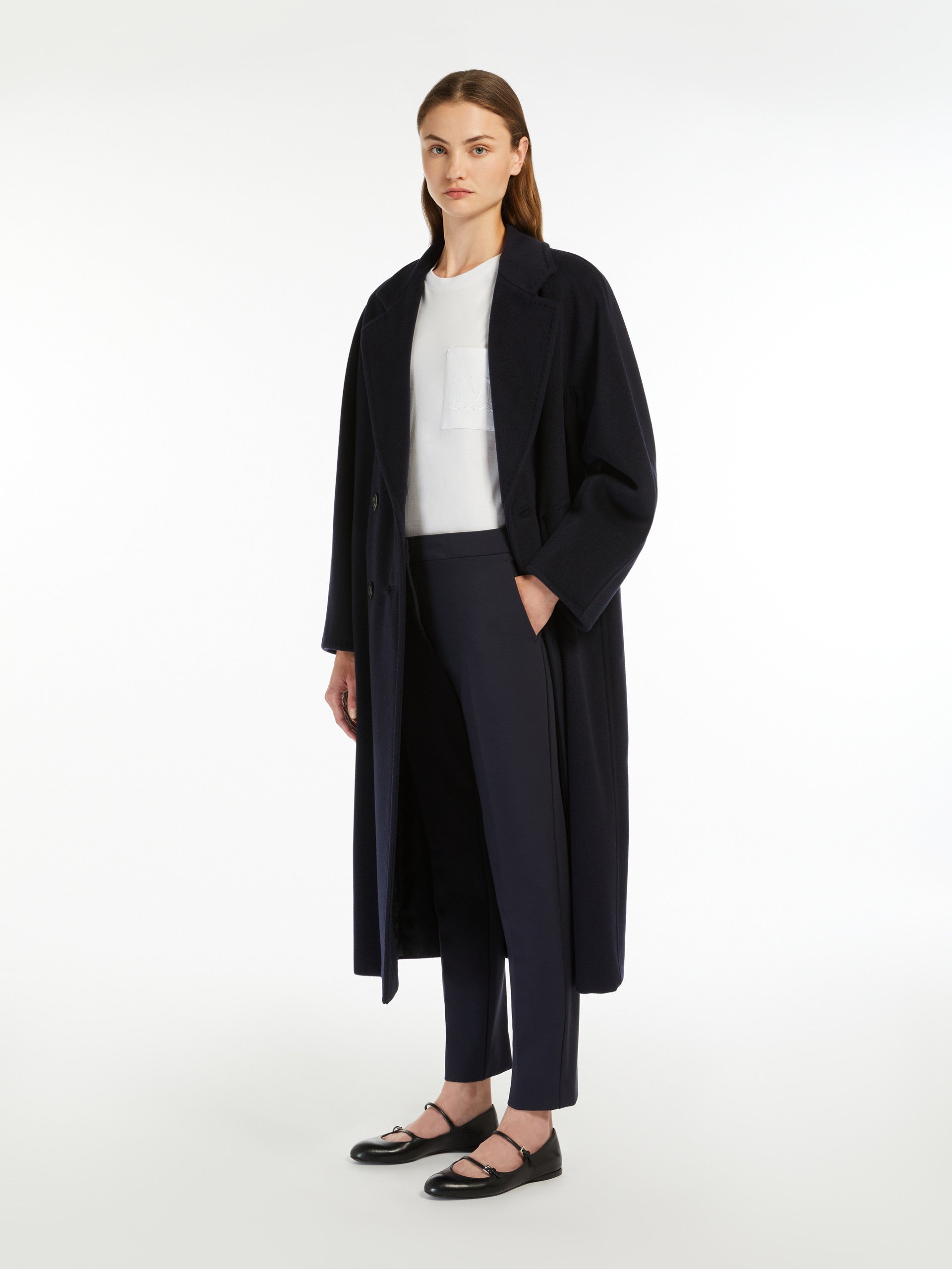 Viscose Jersey Trousers for Women - Ultramarine - Max Mara UAE