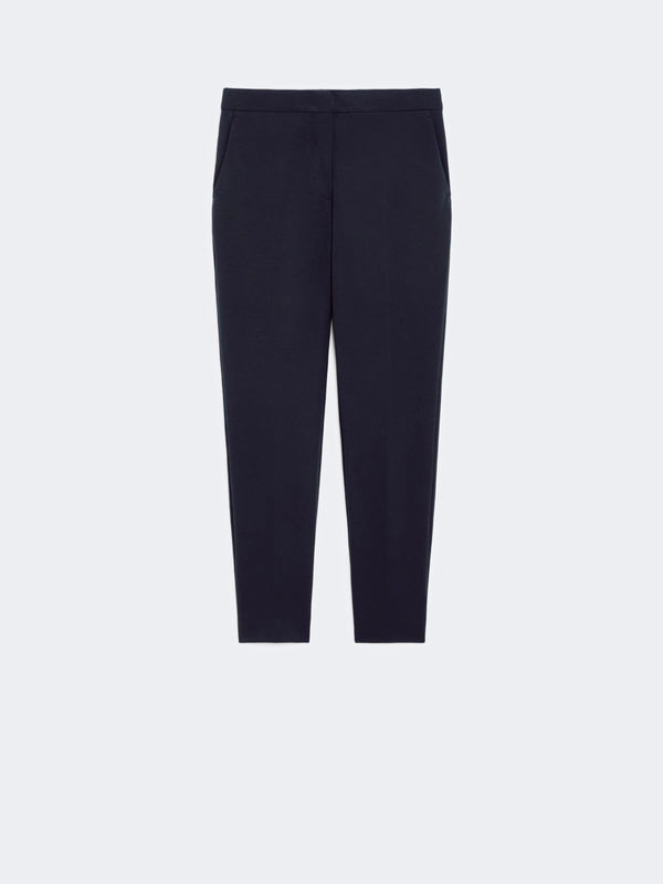 max mara viscose jersey trousers for women