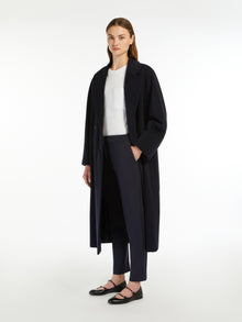 Viscose Jersey Trousers for Women - Ultramarine - Max Mara UAE