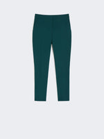 Viscose Jersey Trousers for Women - Dark Green - Max Mara UAE