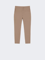 Viscose Jersey Trousers for Women - Hazelnut Brown - Max Mara UAE