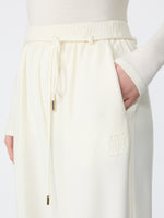 max mara double wool jersey trousers for women