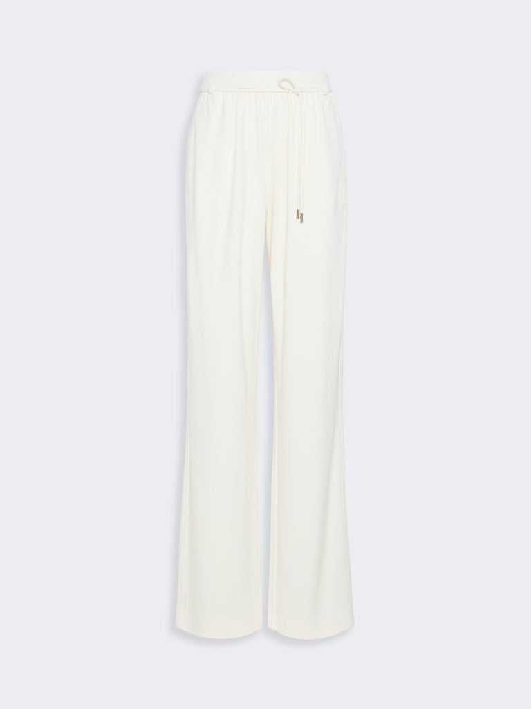 max mara double wool jersey trousers