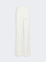 max mara double wool jersey trousers for women