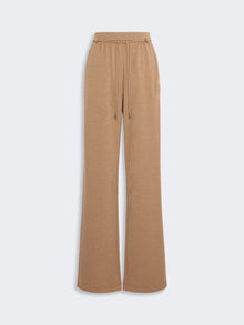 max mara double wool jersey trousers for women