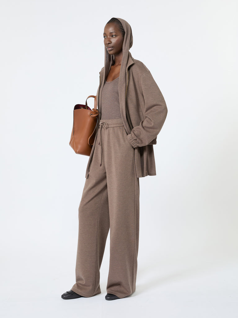max mara jersey and cotton trousers