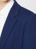 max mara single-breasted piqué jersey blazer for women