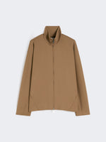 Soft Scuba Jersey Jacket for Women - Brown - Max Mara UAE