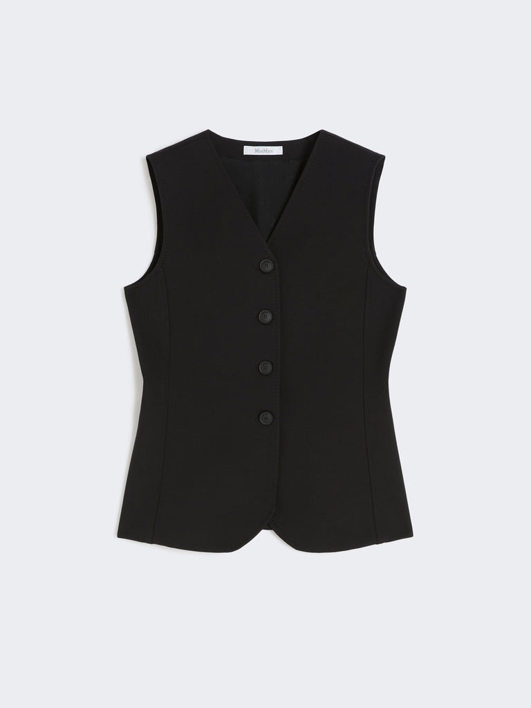 max mara compact jersey gilet