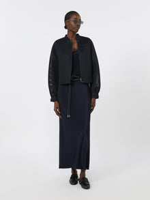max mara technical mesh boxy jacket for women