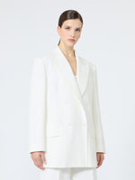 Piqué Jersey Olimpia Jacket for Women - White - Max Mara UAE