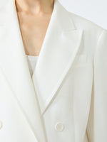 Piqué Jersey Olimpia Jacket for Women - White - Max Mara UAE