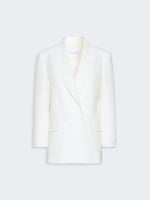 Piqué Jersey Olimpia Jacket for Women - White - Max Mara UAE