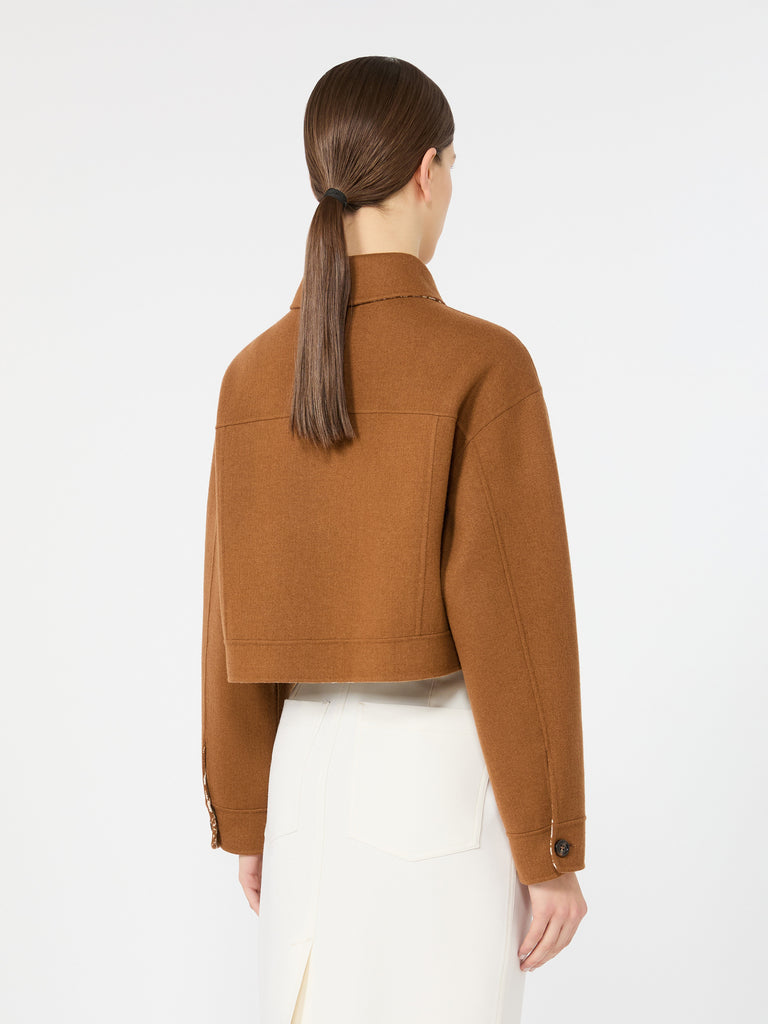max mara wool and cashmere jersey boxy jacket