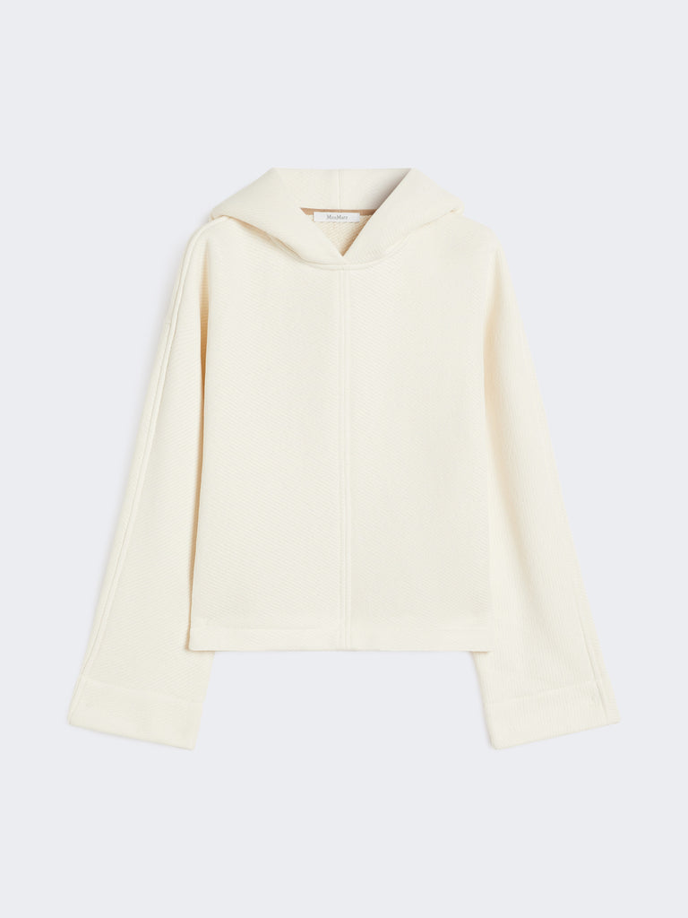 max mara cotton jersey sweatshirt